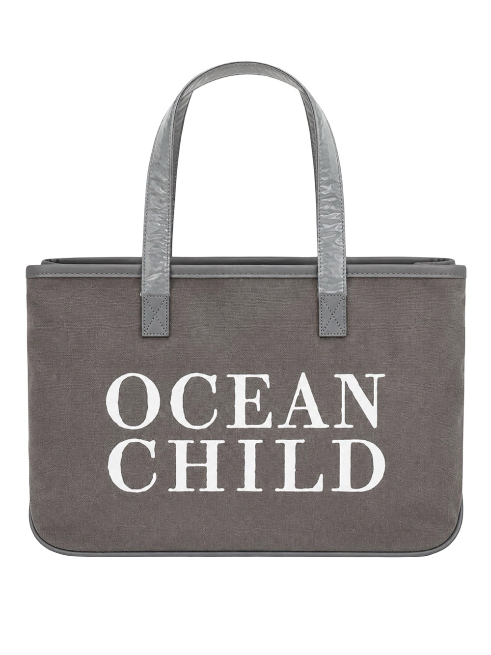 Ocean Child Canvas Tote Bag By Santa Barbara Design Studio Gray 20" W x 11" H x